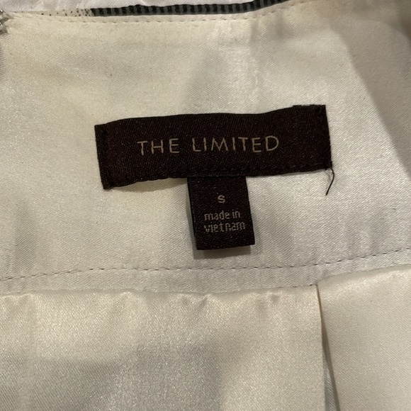 Black and cream polka dot Fit and Flare skirt, size Small - Picture 2 of 6